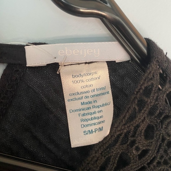 Revolve Eberjey Sol Liberty Size S/M Crochet Boho Romper Coverup NWT Retail $169 - Picture 4 of 10